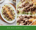 Low Calorie Big Mac Bowls - set 1