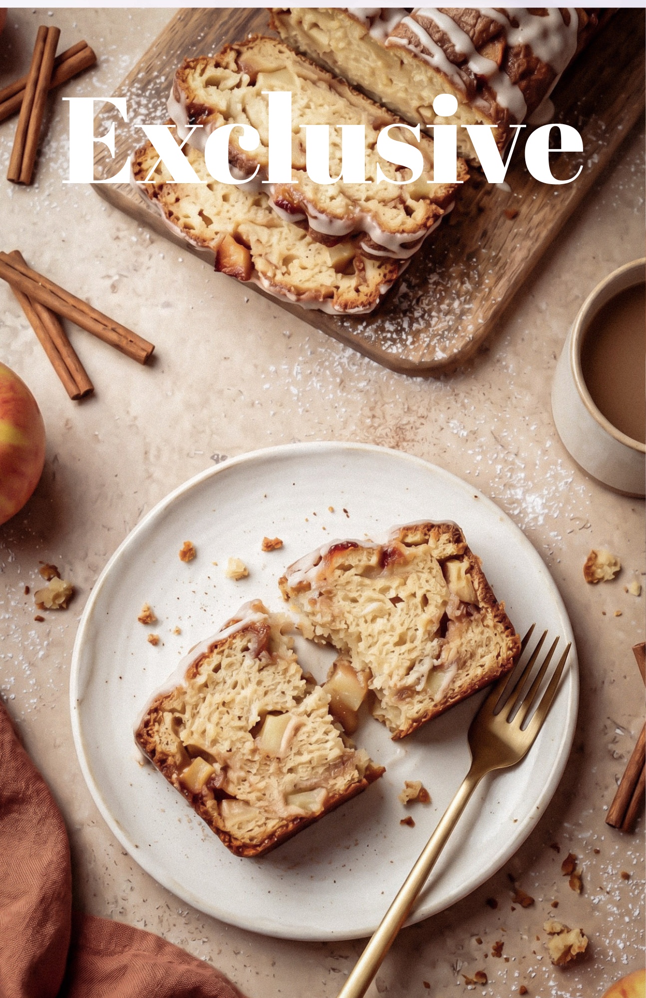 Gluten Free Apple Fritter Bread - Exclusive