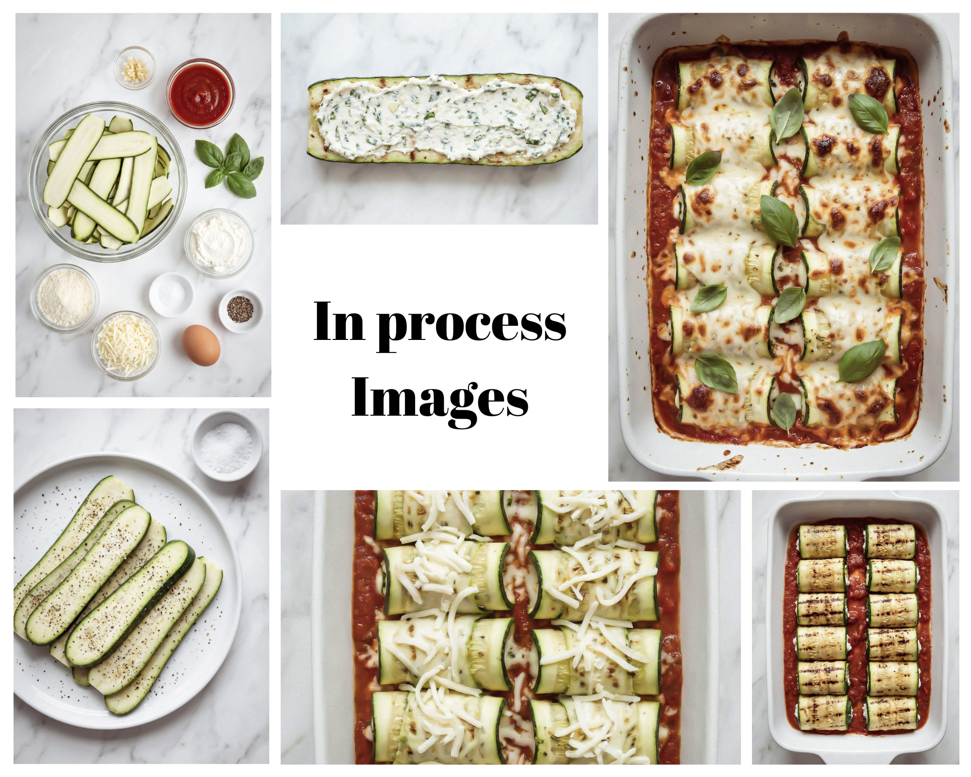 Zucchini Rollatini - set 2
