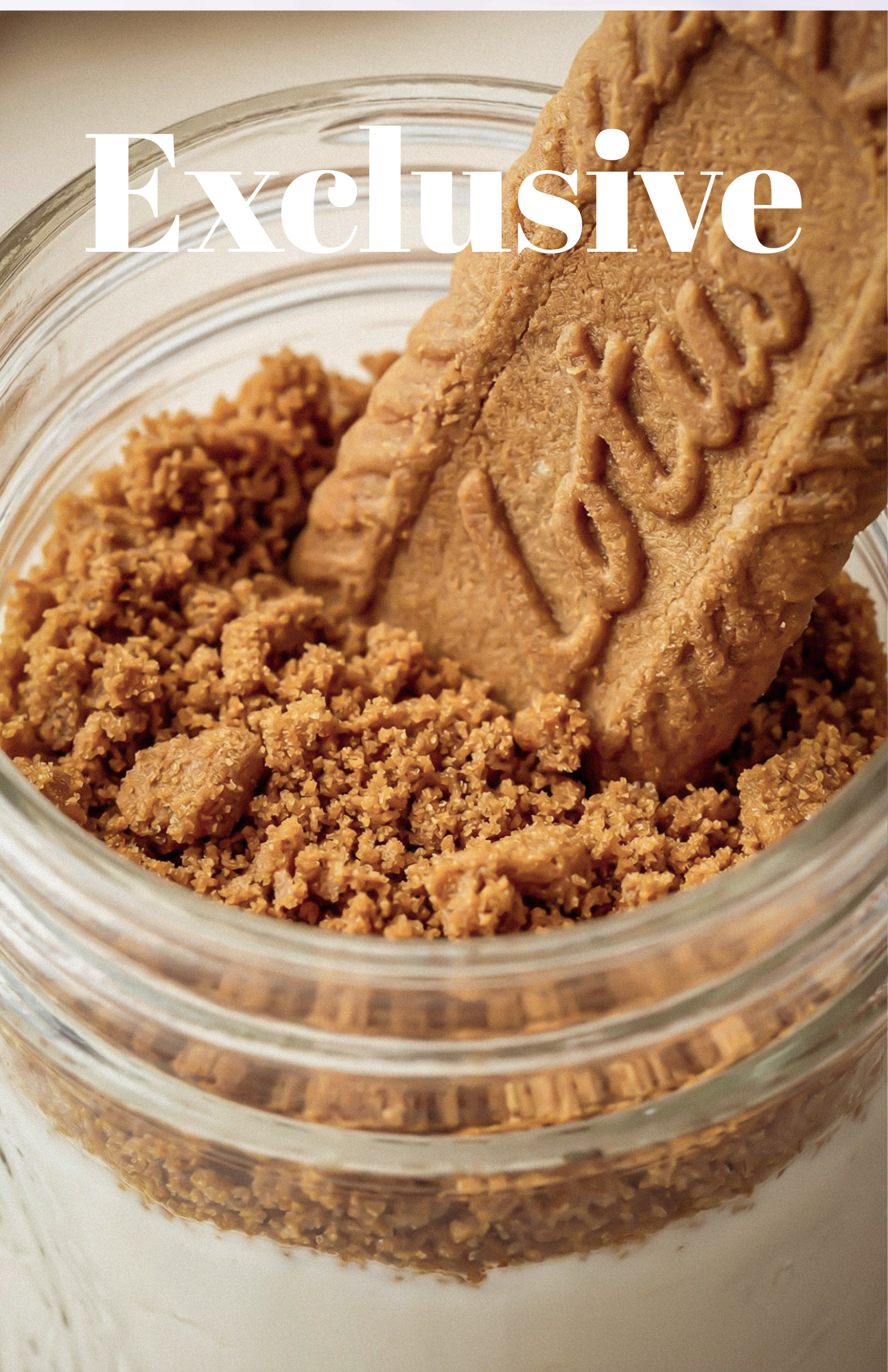 Biscoff Yogurt Cheesecake Cups - Exclusive