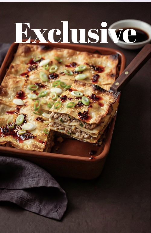 Dumpling Lasagna - Exclusive