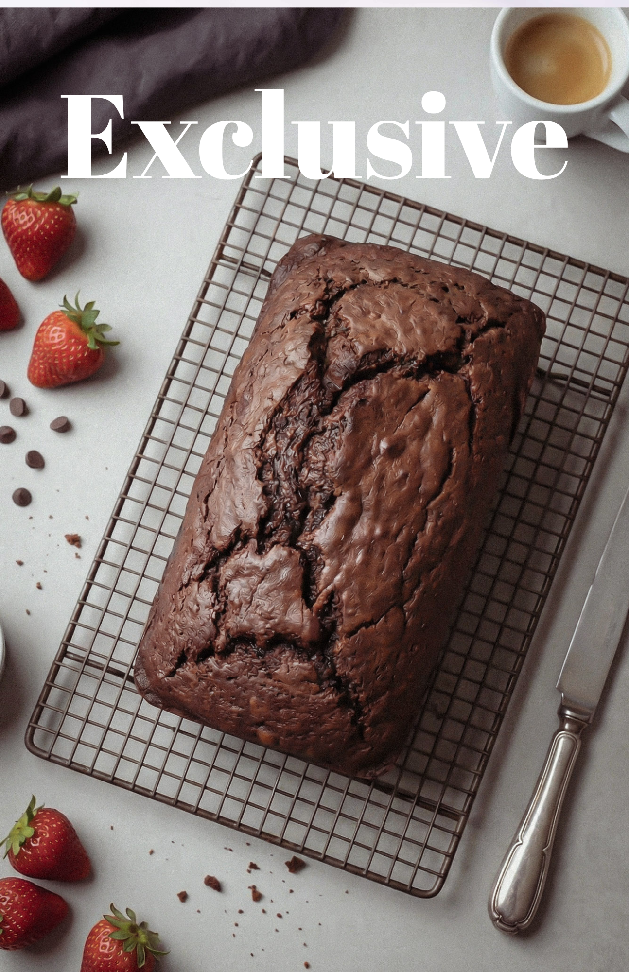 Chocolate Strawberry Bread - Exclusive