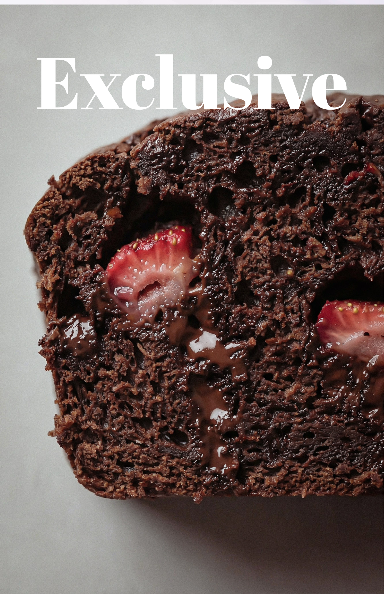 Chocolate Strawberry Bread - Exclusive