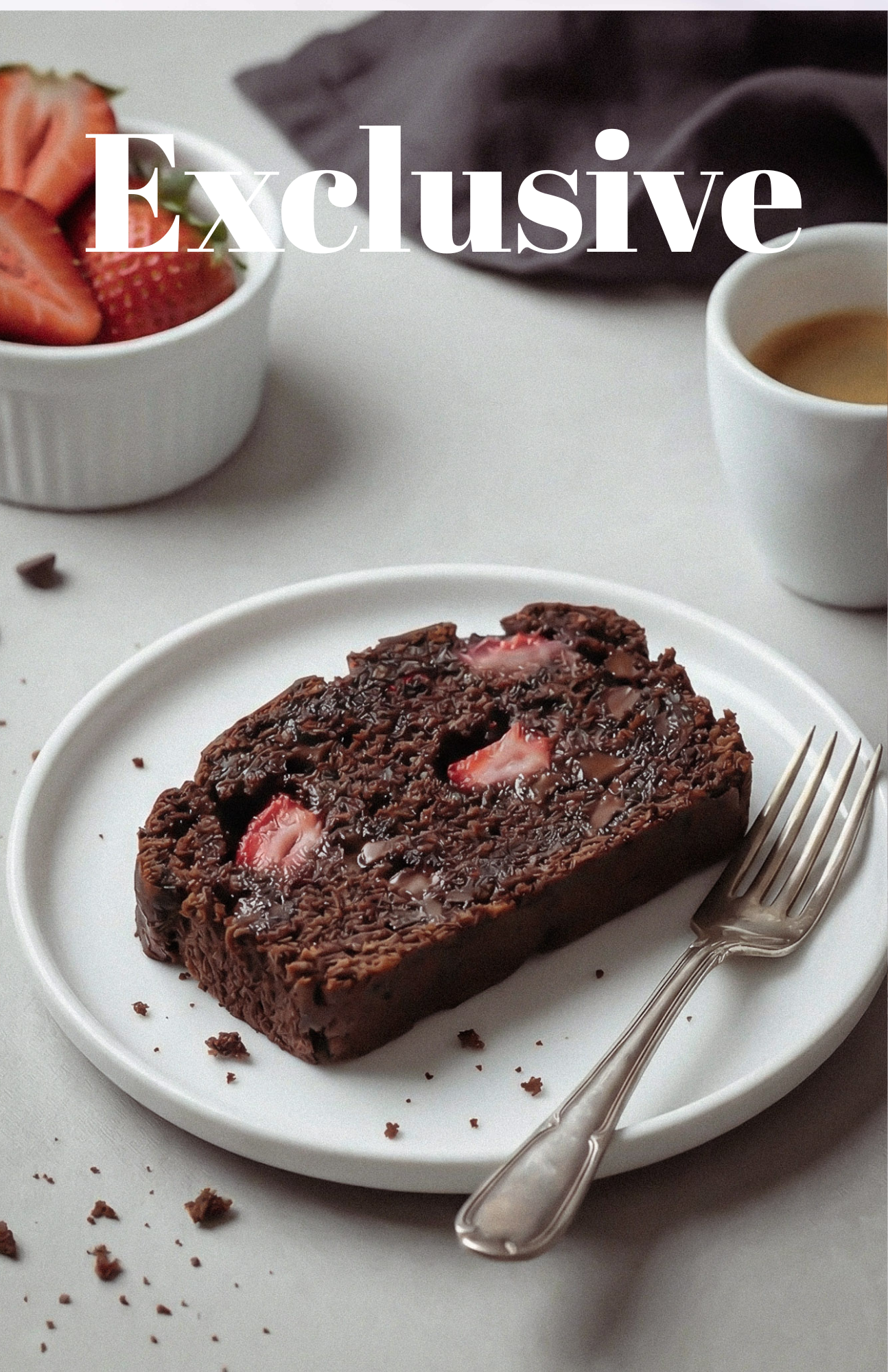Chocolate Strawberry Bread - Exclusive