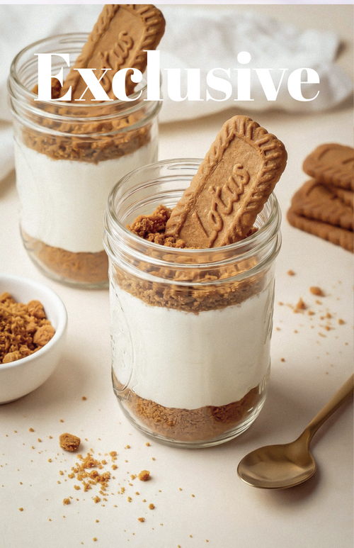 Biscoff Yogurt Cheesecake Cups - Exclusive