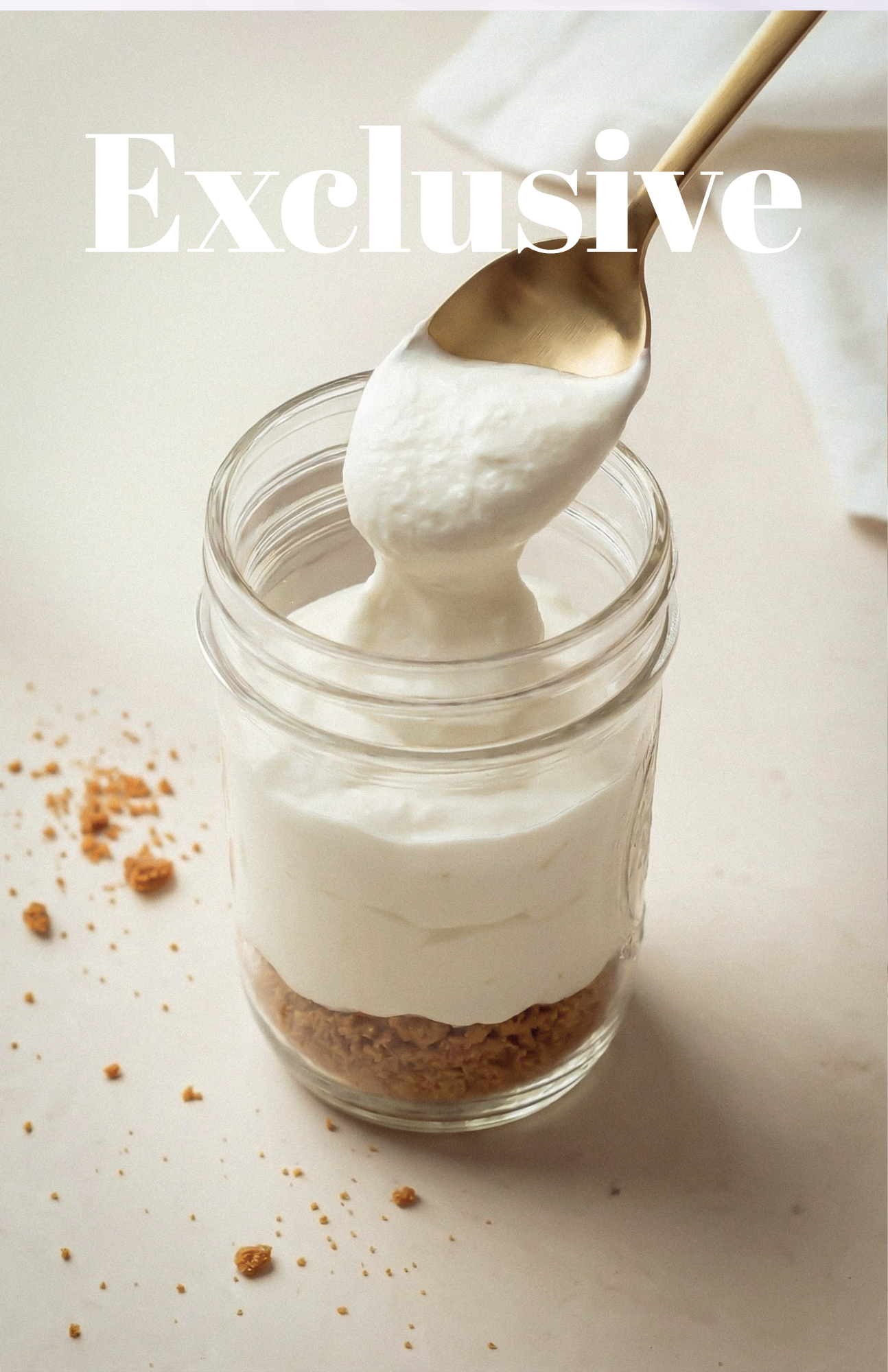 Biscoff Yogurt Cheesecake Cups - Exclusive