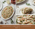 Crockpot Chicken Casserole - set 1