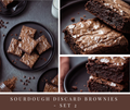 Sourdough Discard Brownies - set 2
